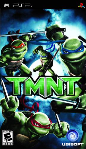 TMNT: Teenage Mutant Ninja Turtles box art for PSP